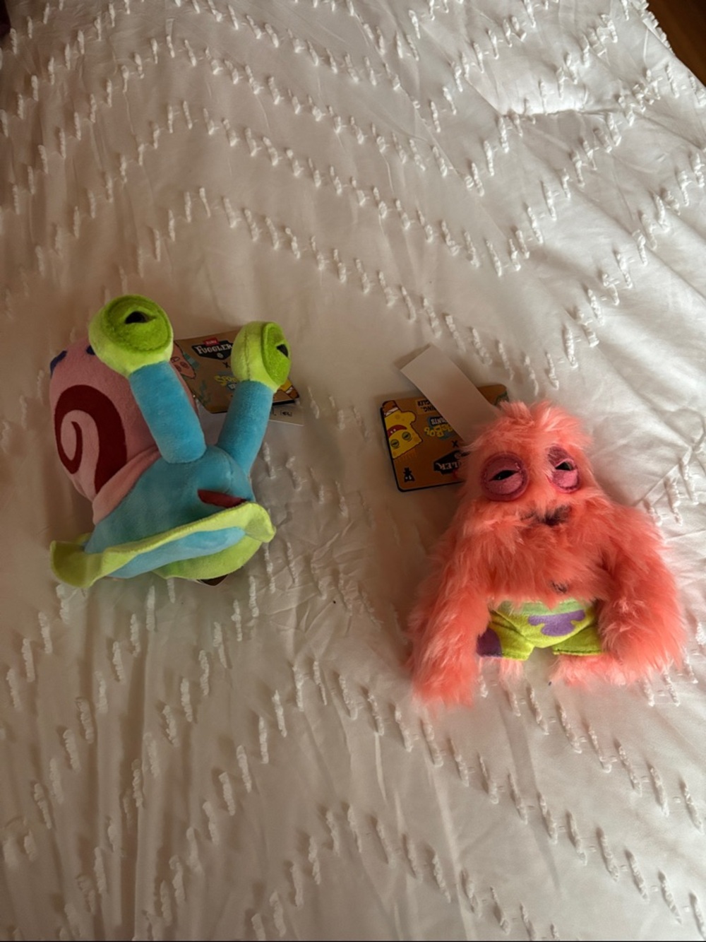 Cute Plush Patrick and Gary Fugglers